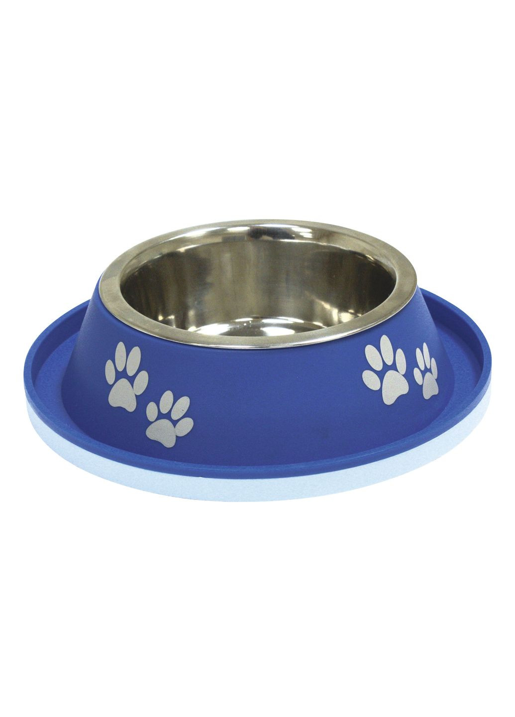 Миска для собак Сroci No Spill с бортиками от муравьев металлическая синяя Ø 25 см 800 см C6059580 Croci (269901074)