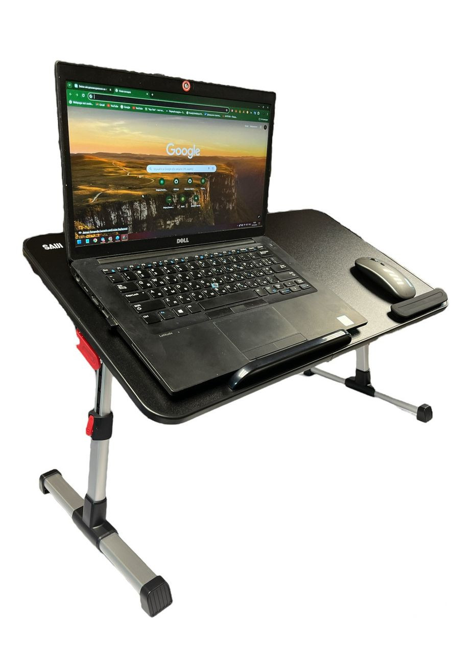 Столик для ноутбука A8L 17` 600 x 330 мм, Laptop Table with USB Cooling Fans, Black VHG (334305085)