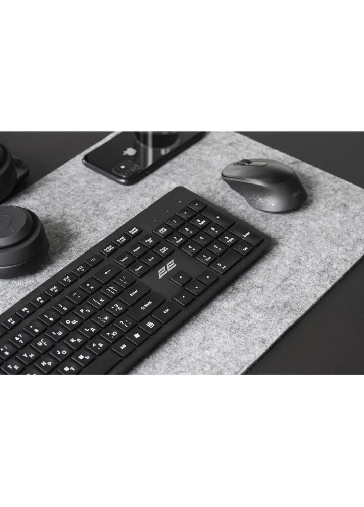 Клавиатура (m93650) 2E KS260 Wireless Black (377783057)