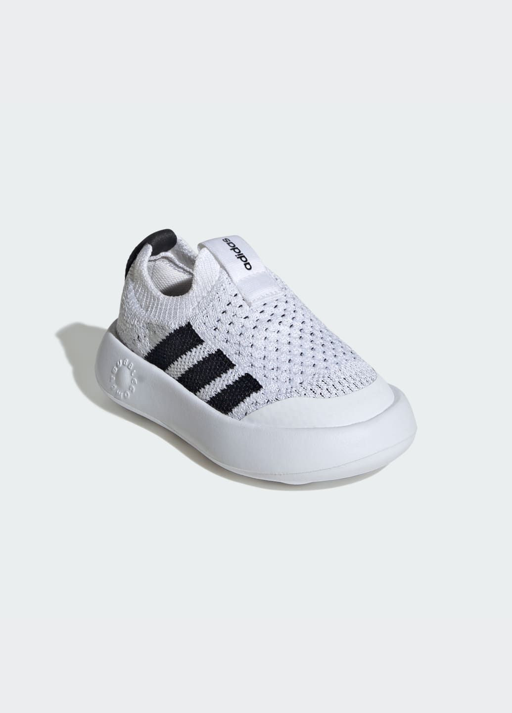 Білі всесезонні кросівки bubblecomfy kids adidas
