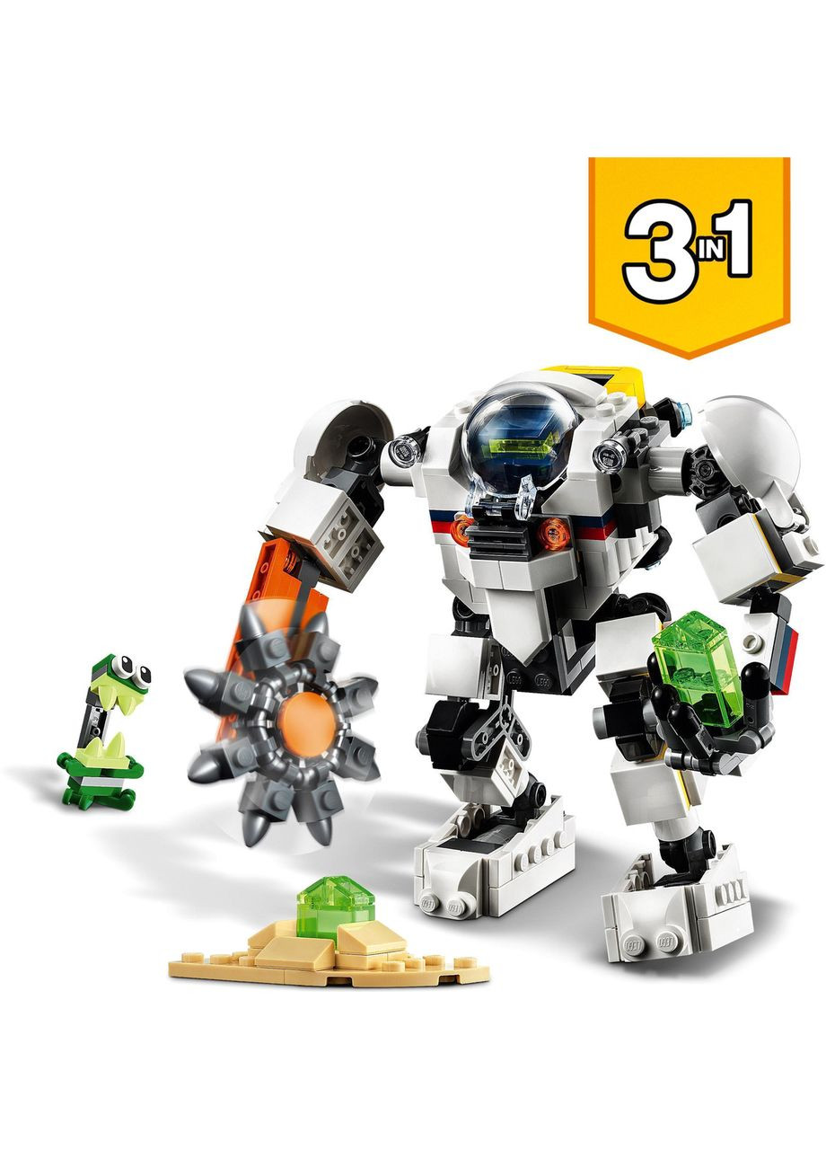 Creator Космічний робот для гірських робіт 327 деталей (31115) Lego (304288676)