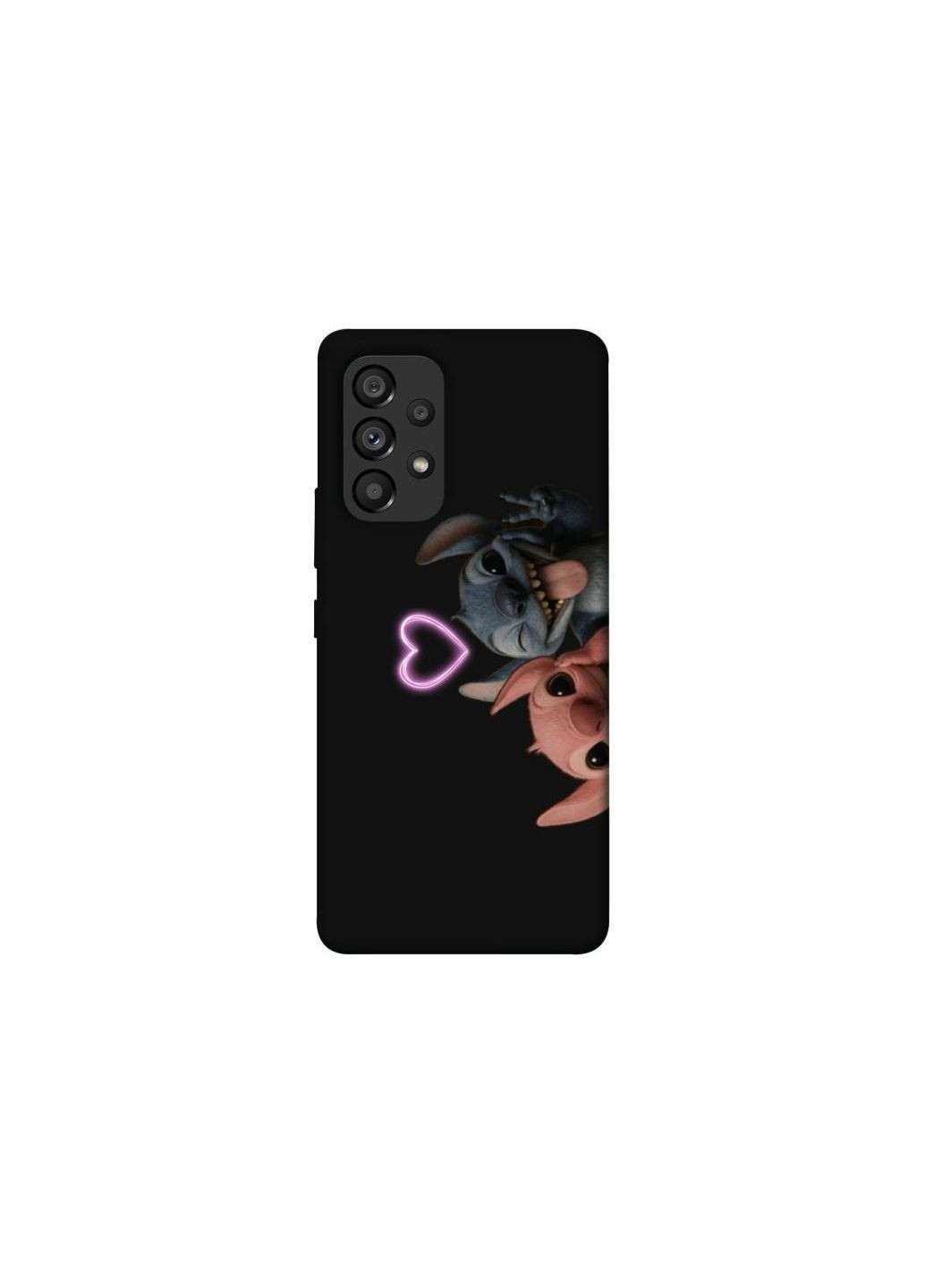 Чохол на Samsung Galaxy A53 5G Love Stitch & Angel Frontalka (377020609)