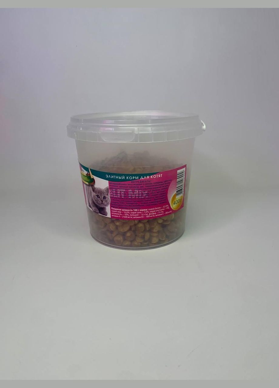 Корм для Кошек ТМ Моника Ягненок 400грамм (ведро) Моніка (355380999)