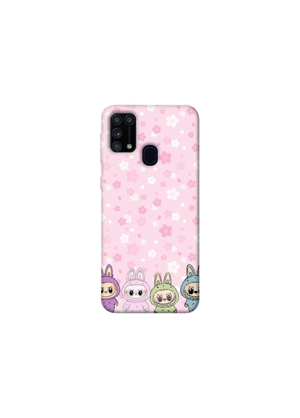 Чохол на Samsung Galaxy M31 LABUBU THE MONSTERS Pink Frontalka (353339223)