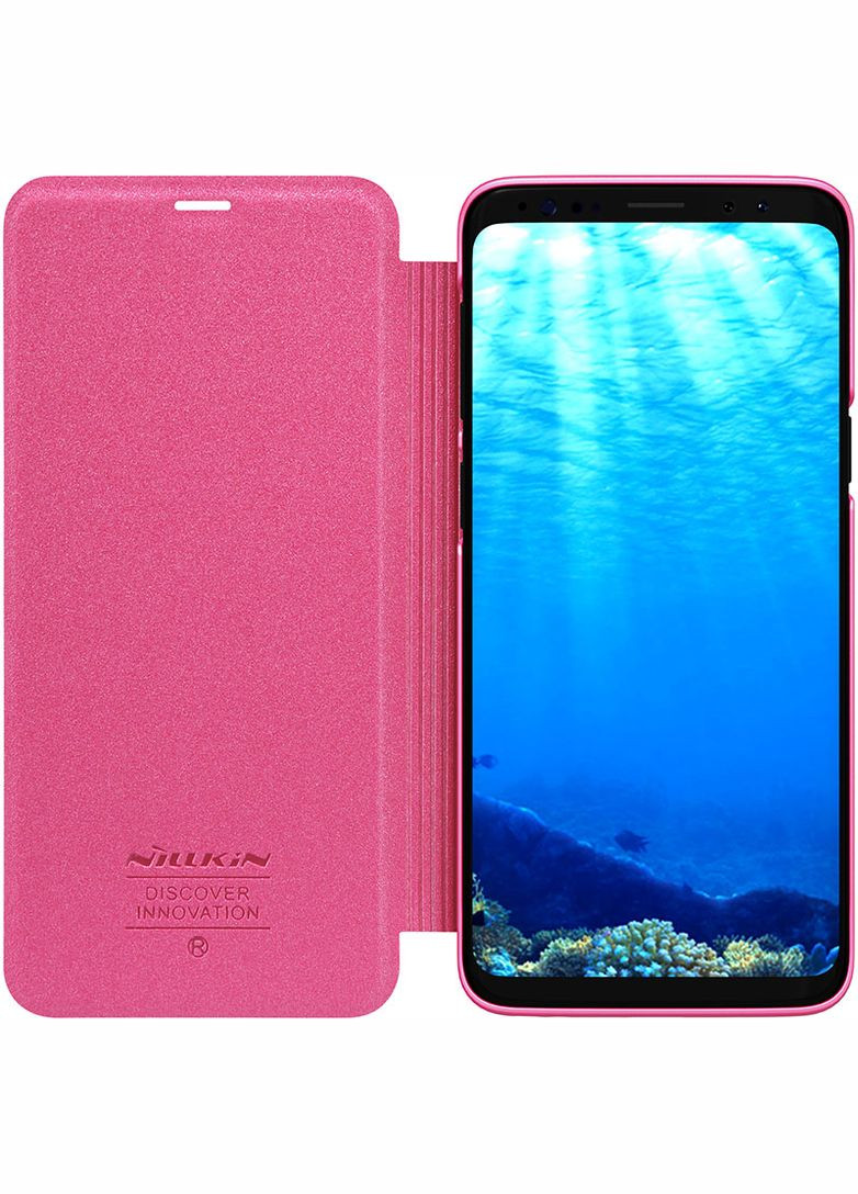 Чехол-книжка Sparkle Leather Case Samsung Galaxy S9 Red Nillkin (301781357)