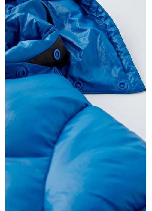 Голубая зимняя куртка Zara