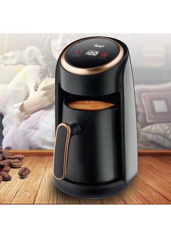 Электрическая турка кофеварка из нержавеющей стали турецкий кофейник с автоматическим выключением электротурка 600Вт (SP185) RAF (361029078)