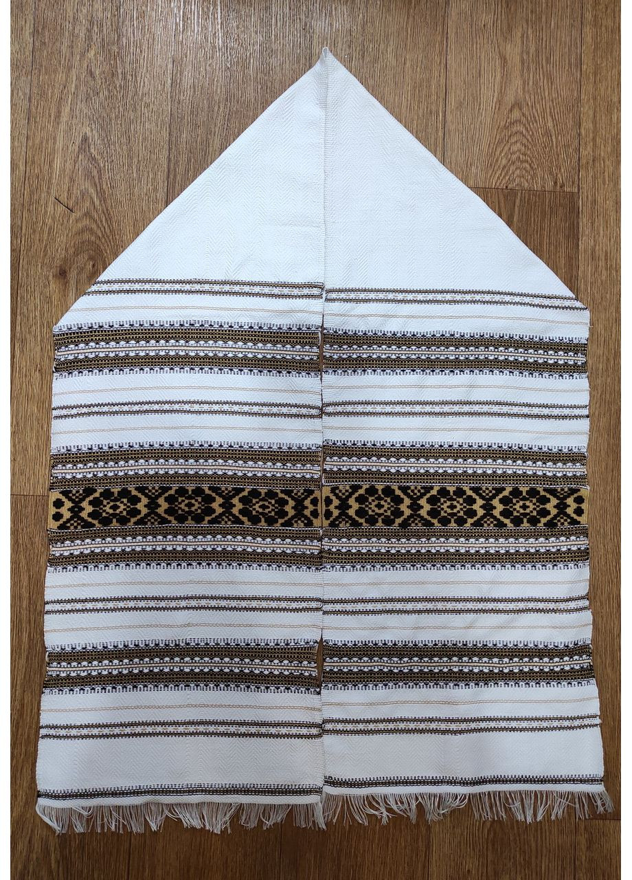 Весільний рушник Коричневий 190*33 см Універсальний весільний рушник Рушник ручної роботи під ікони No Brand комбінований