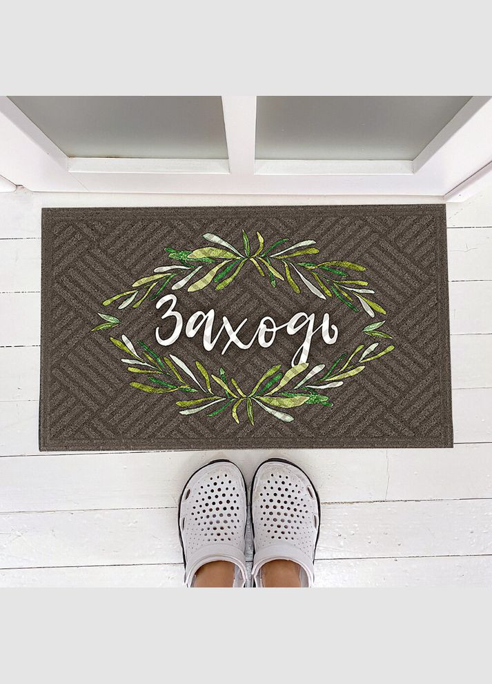 Ковер придверный с принтом Заходи Presentville 1788 (303727358)