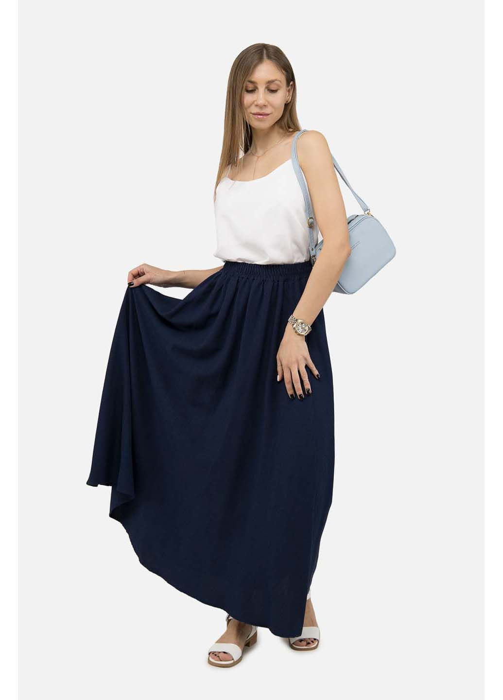 Синяя юбка Chamakh