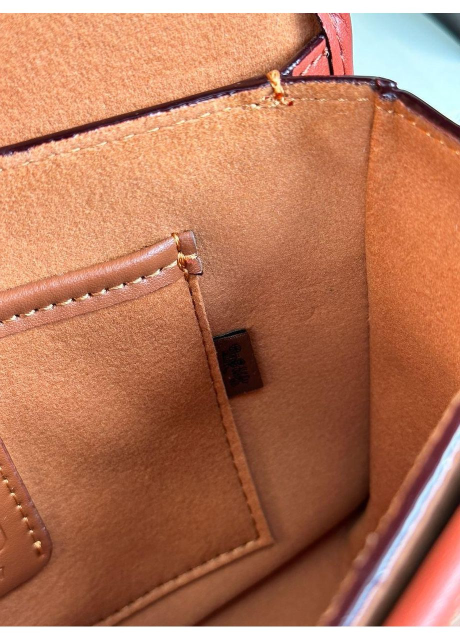 Сумка женская Signature Logo Refined Calf Leather Studio Crossbody Bag No Brand (355478943)