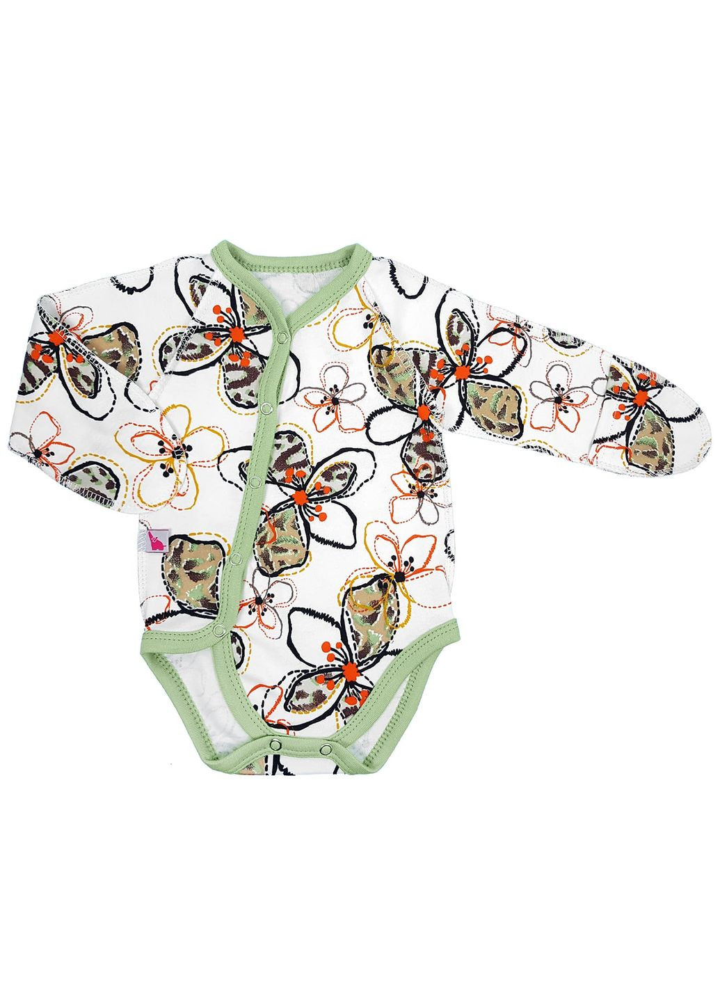 Боді з квітковим принтом для дівчинки Flower Tunes (318452711)