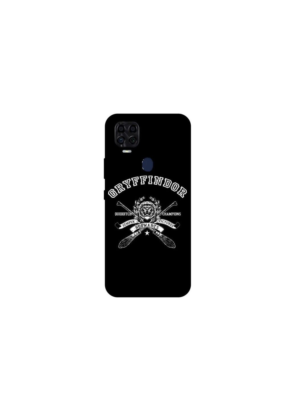Чехол на ZTE Blade v2020 Gryffindor logo Harry Potter Frontalka (361981898)