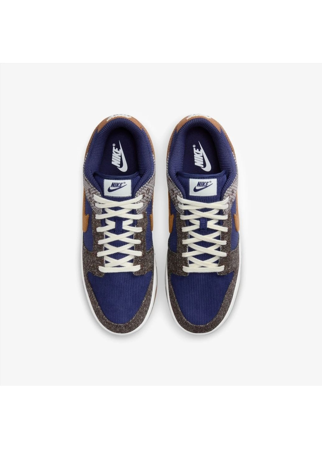 Сірі кросівки чоловічі dunk low prm blue/grey Nike