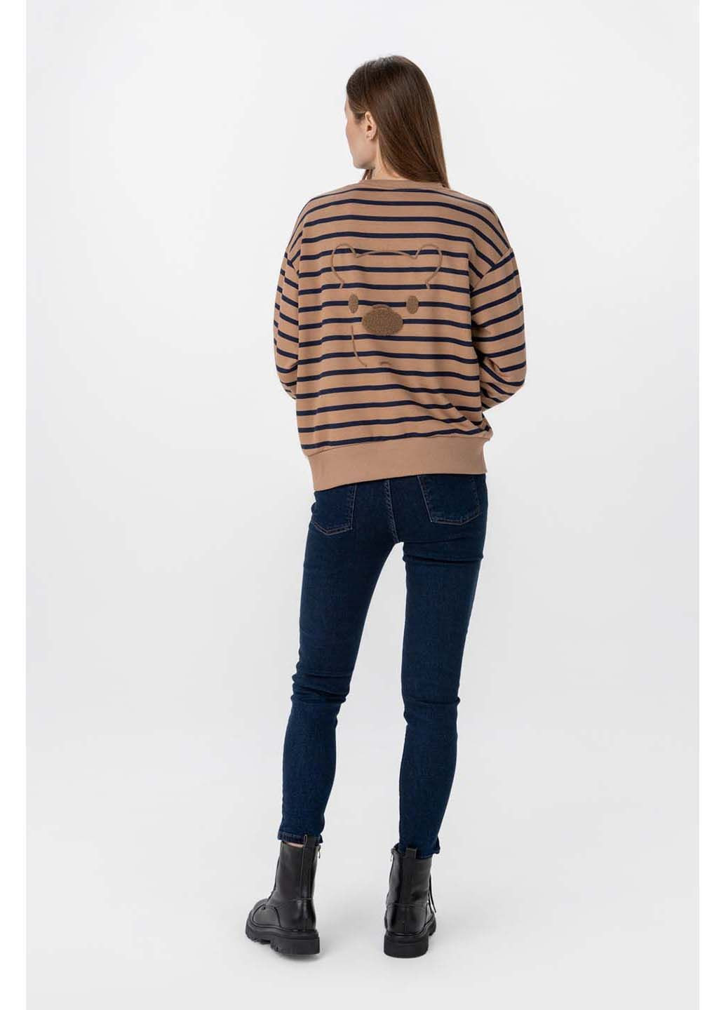 Коричневый свитшот X-trap (283036912)