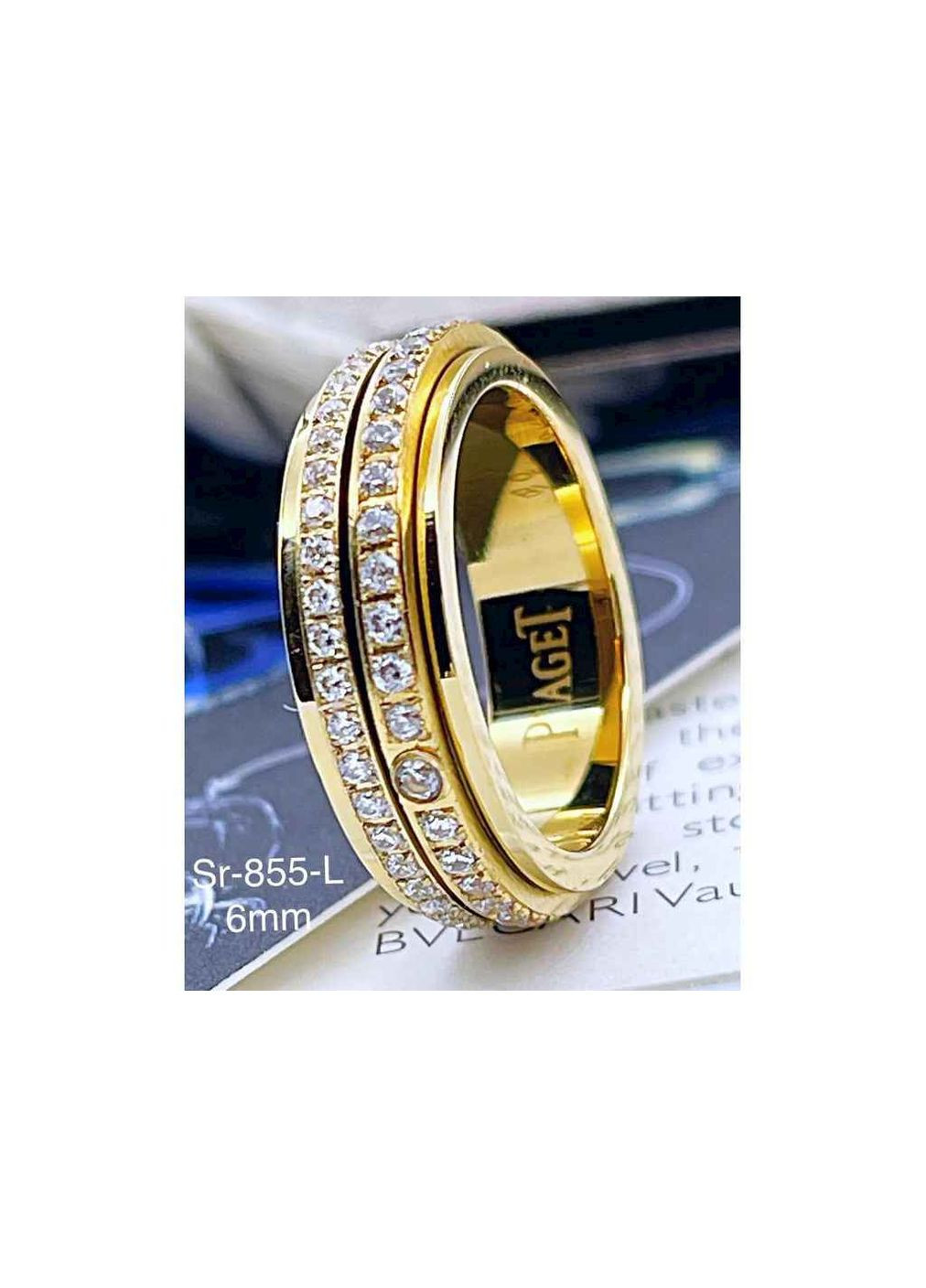 Каблучка Stainlees Steel 855-L р. Stainless Steel (346393669)