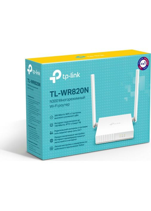 Wi-Fi роутер TL-WR820N TP-Link (372466012)