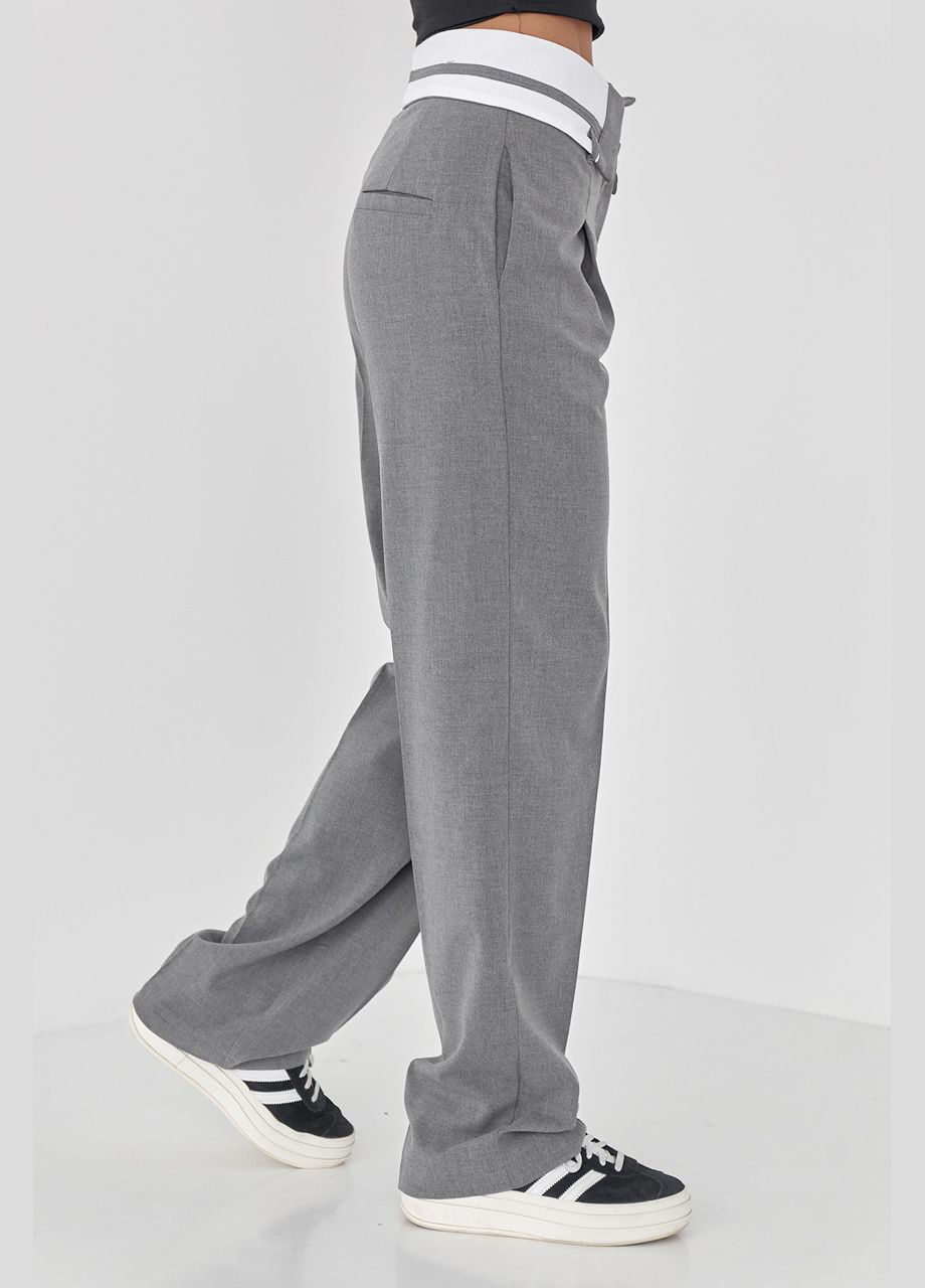 Жіночі штани-палаццо зі стрілками 50738 Lurex (280910705)
