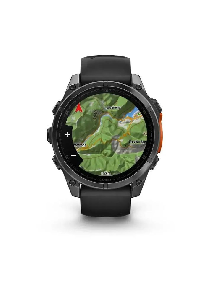 Смарт-годинник fenix 8 47mm,AMOLED,Glass/SS,SlateGray Steel/Black,BlkBnd Garmin (357435815)