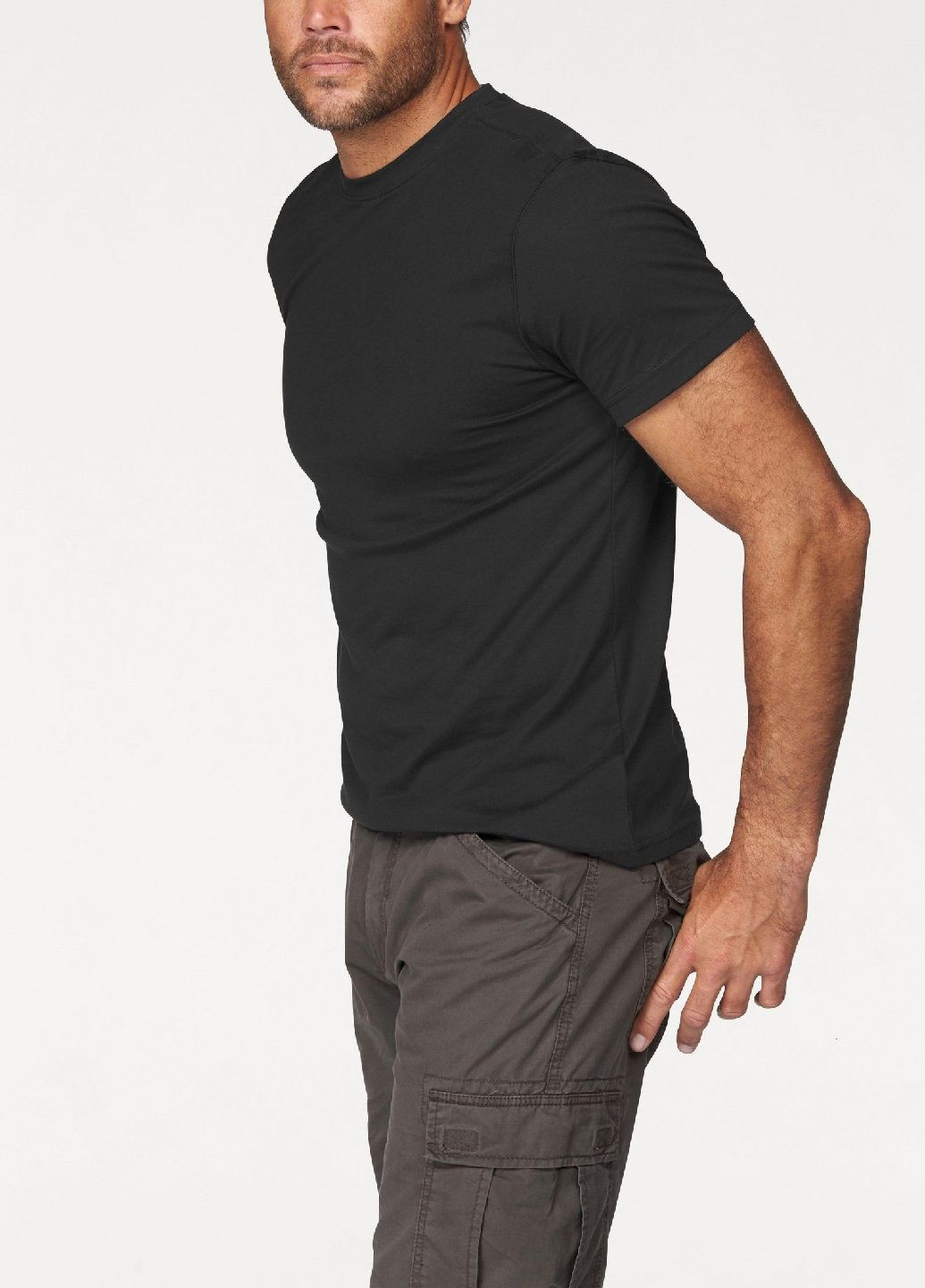 Чорна футболка Man's World