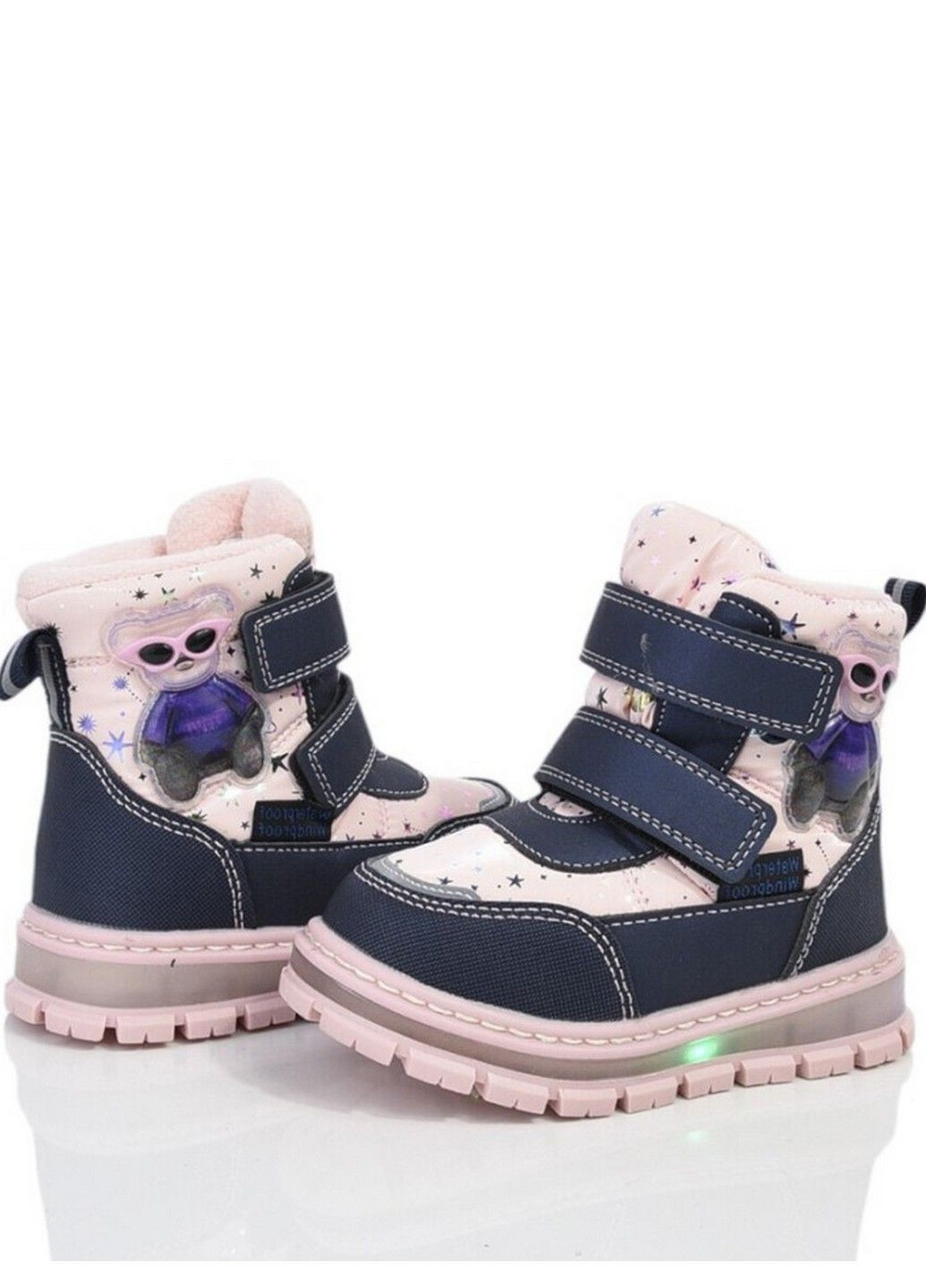 Бежевые кэжуал зимние сноубутсы на овчине n11325b Tom.M