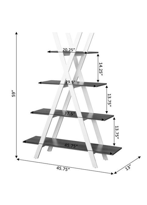 Стеллаж кухонный из дерева Милфорд ирис (СТА-018352) No Brand (327867616)