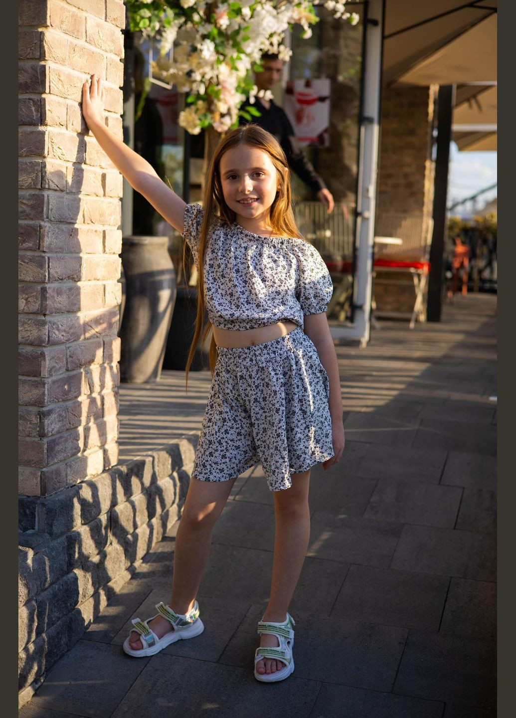 Білий літній спідниця/шорти з топом ( ) спідничний, з шортами IRmAS вільна