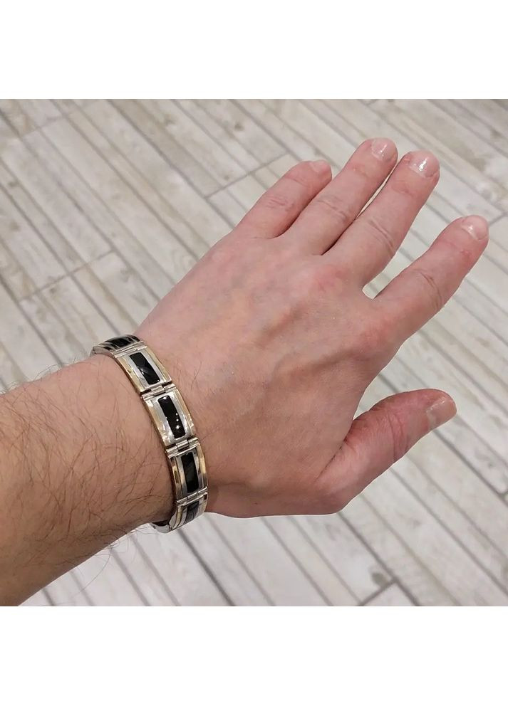 Серебряный браслет с фианитами и фианитами 22,5 см No Brand (355921894)