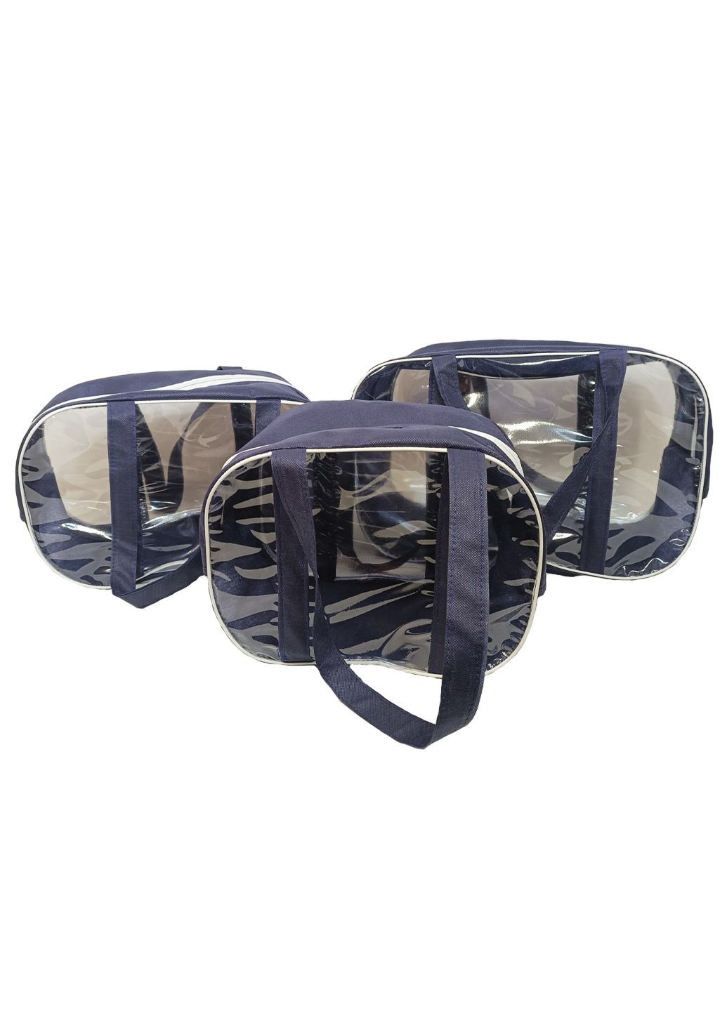 Набір з 4 сумок в пологовий будинок S+M+XL+XXL синій EcoNova (317574227)