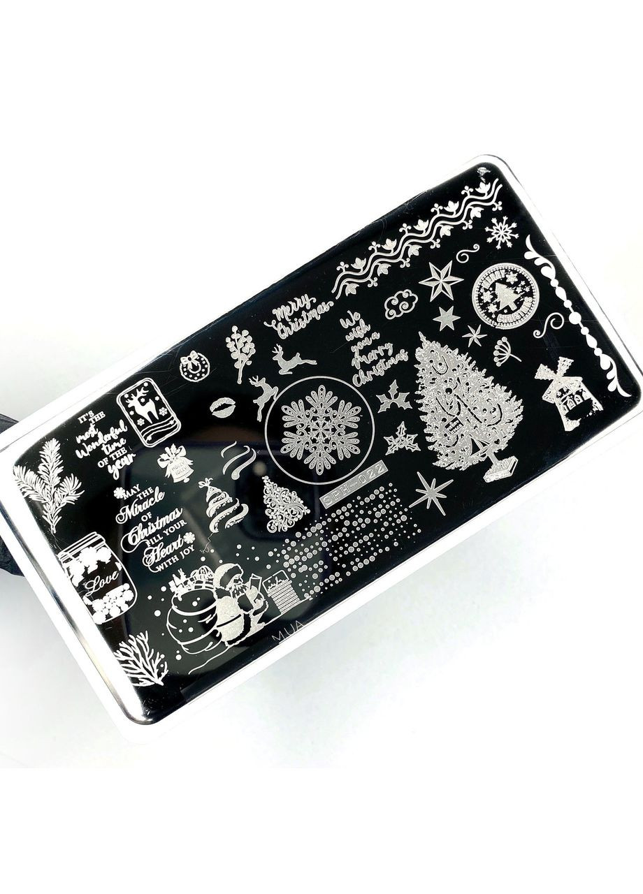 Пластина для стемпінгу ZJOY-SPH022 Новий Рік, Різдво, New Year, Christmass SPH (307923191)