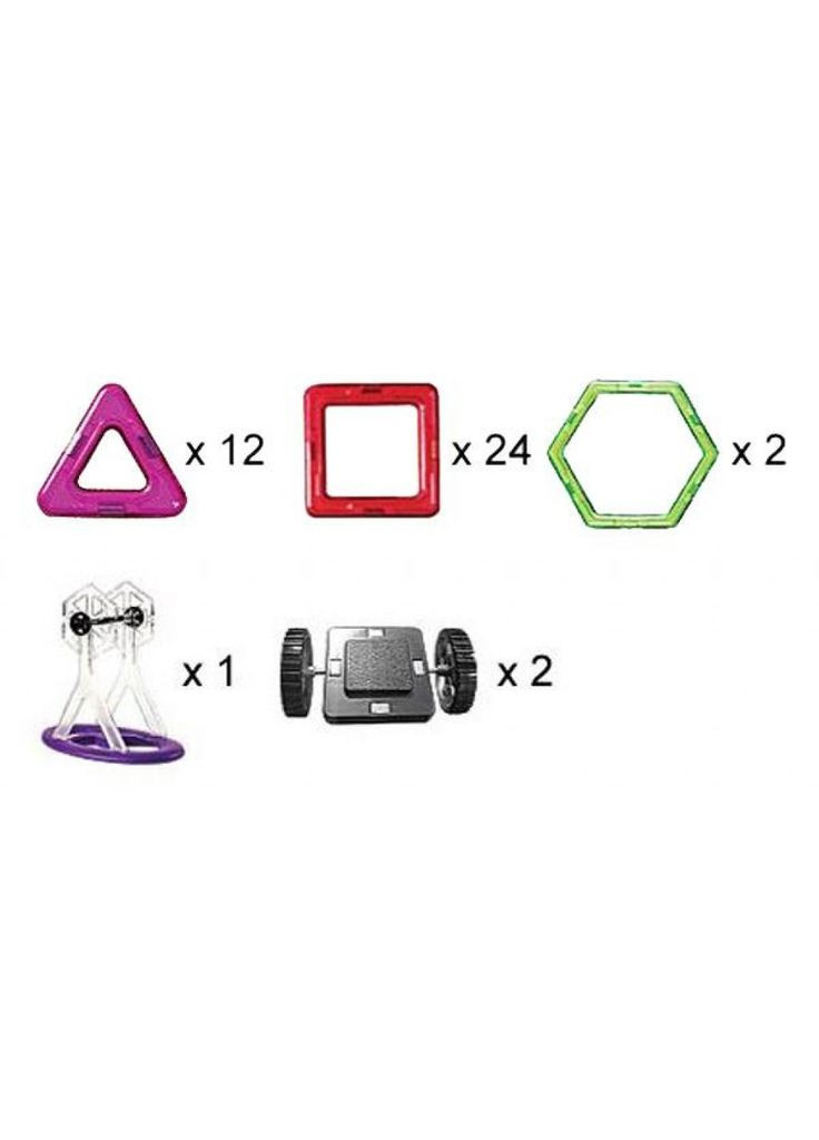 Конструктор (m434848) Магнікон 48 деталей (367069356)