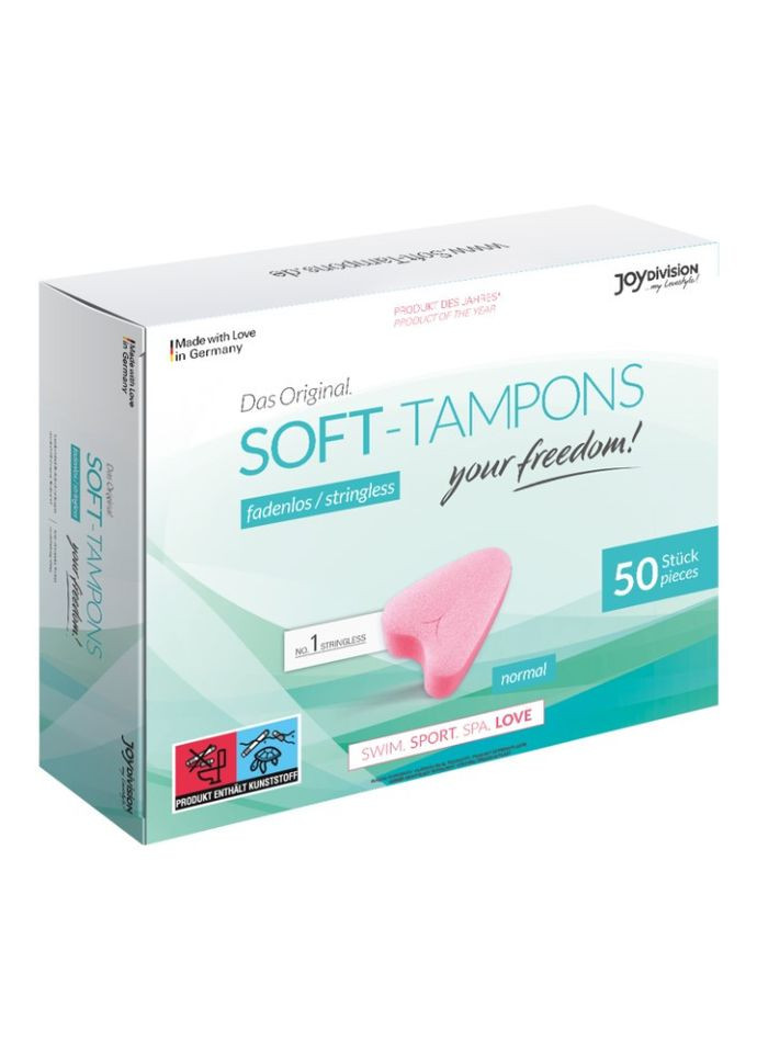 Гигиенические тампоны – Soft-Tampons Normal, 50 шт. Drive JoyDivision (335862296)