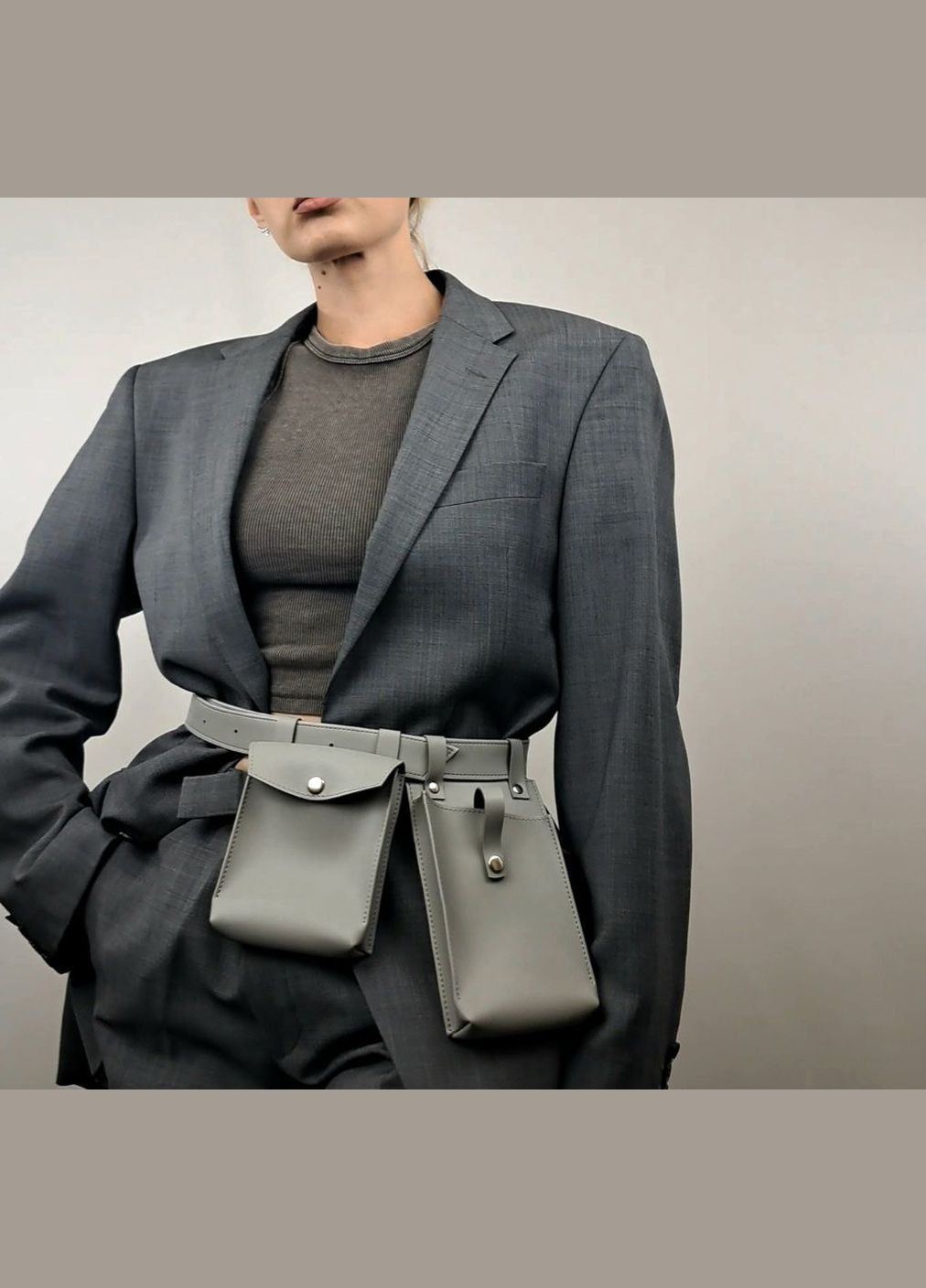 Сумка поясна жіноча екошкіра No Brand (332995204)