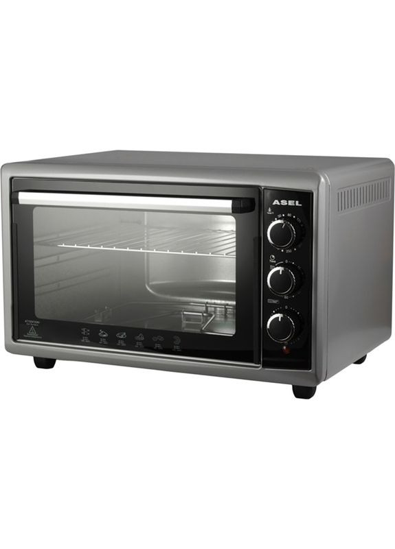 Электропечь AF50-23-gray 50 л серая Asel (364835641)