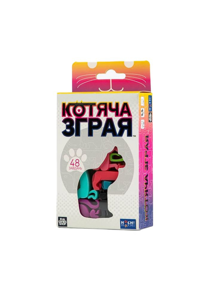 Детская игра головоломка "Кошачья стая" на украинском языке No Brand (302452902)