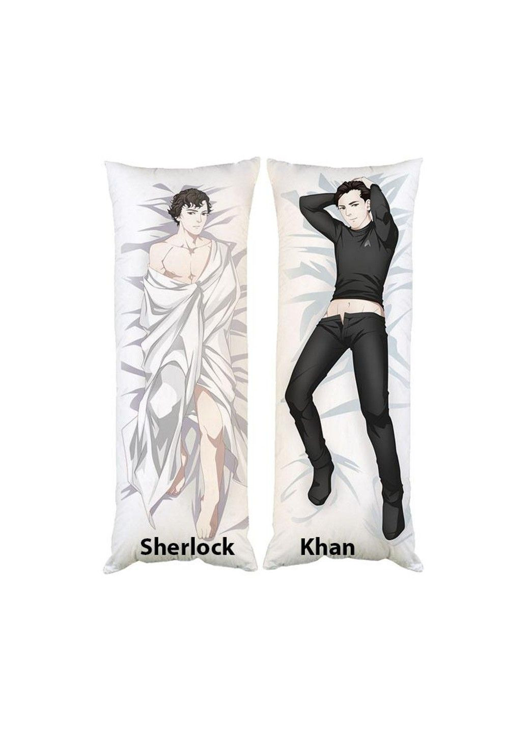 Подушка дакимакура Шерлок Sherlock декоративная ростовая подушка для обнимания двусторонняя No Brand (328315194)