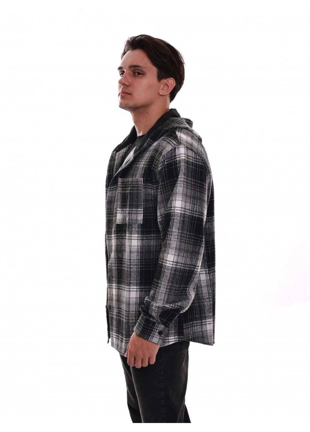 Черно-белая рубашка Fashion