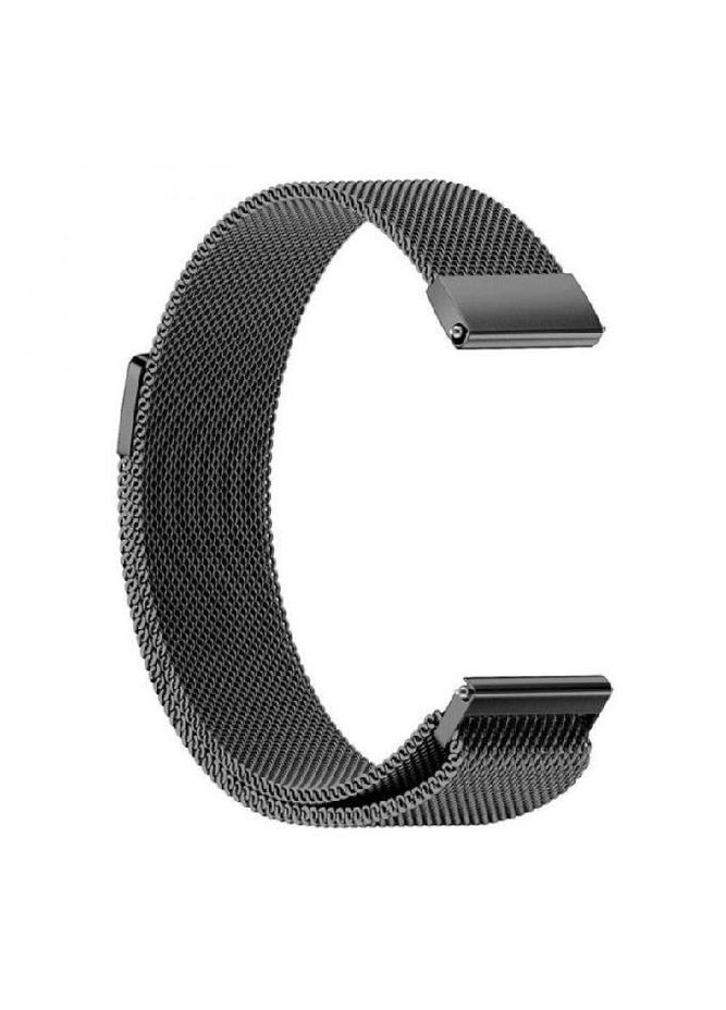 Миланский сетчатый ремешок для часов Amazfit Bip 5 / Bip 6 - Black Primo (365270882)