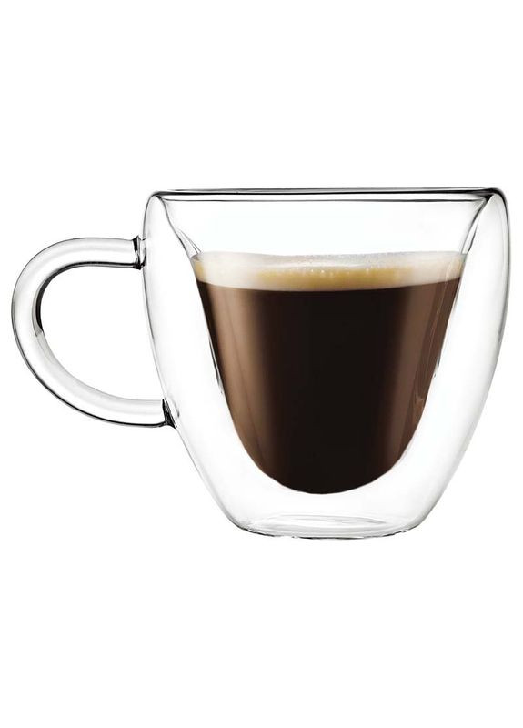 Набор кружек с двойным дном Сon Brio Сердце СB-8908-2 80 мл 2 шт Con Brio (349221024)