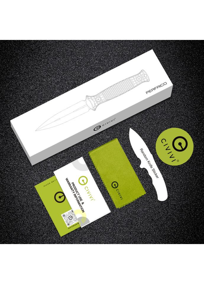 Ніж фіксований Perfrico C23026-2 з чохлом (A-038221) Civivi (367862608)
