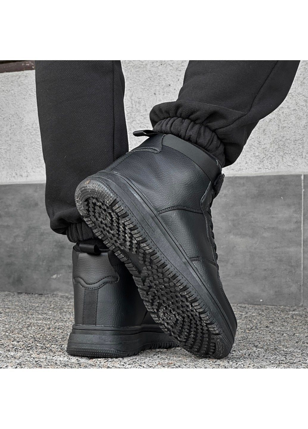 Зимові високі чорні Форс Stilli (362894403)