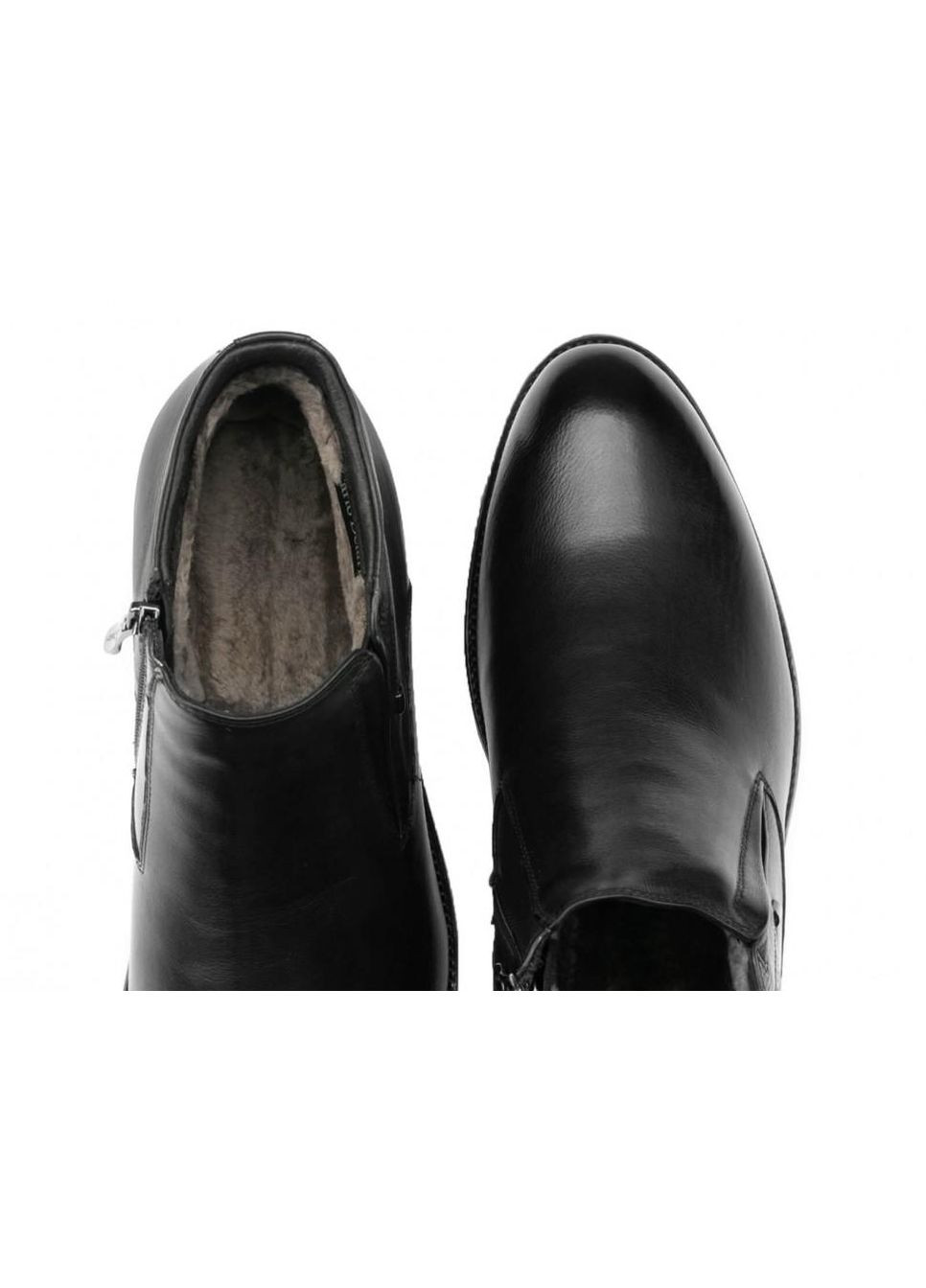 Черные зимние ботинки 7214011 цвет черный Carlo Delari