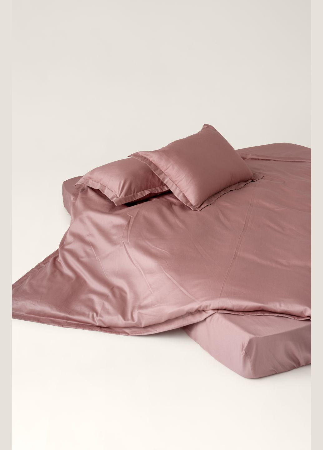 Постельное белье сатин 220 х 240 см 3в1 наволочки, пододеяльник, простынь Beni Home (345641634)