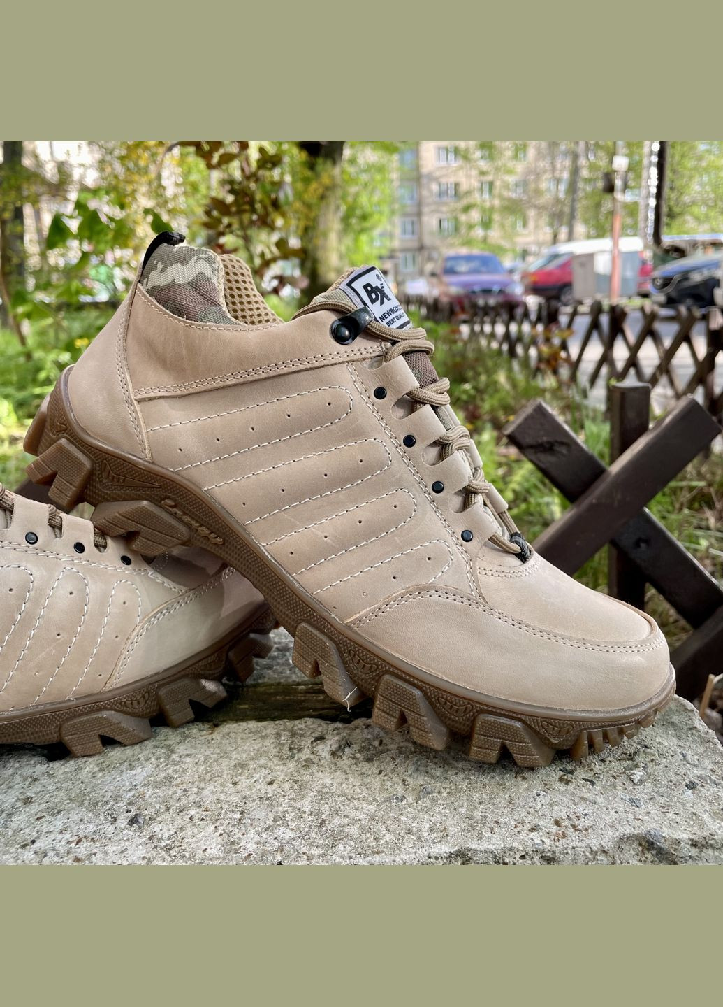 Кроссовки Мужские Демисезонные Тактические. 40-45р Койот+Пиксель. Теплые и удобные! BXDM-1038 No Brand (301147971)