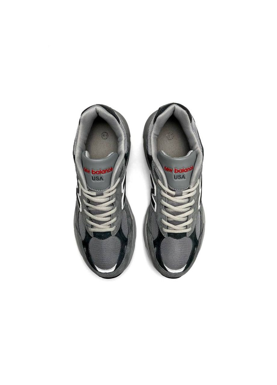 Серые демисезонные кроссовки мужские, вьетнам New Balance 990 Gray