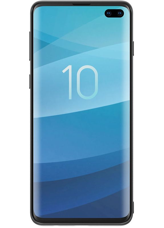 Чехол-книжка Synthetic Fiber Case Samsung Galaxy S10+ Black Nillkin (301780101)