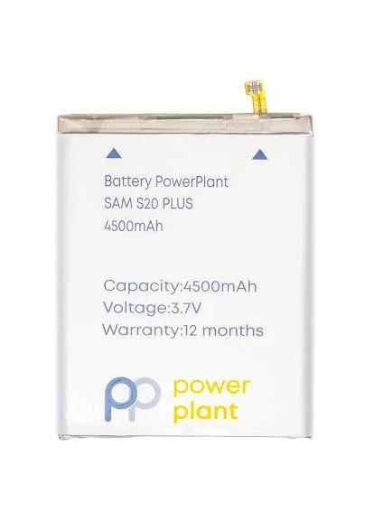 Аккумуляторная батарея Samsung Galaxy S20 Plus (EB-BG985ABY) 4500mAh (SM170777) PowerPlant Galaxy S20 Plus, Samsung Galaxy S20 Plus (EB-BG985ABY) 4500mAh, Galaxy S20 Plus (389552032)