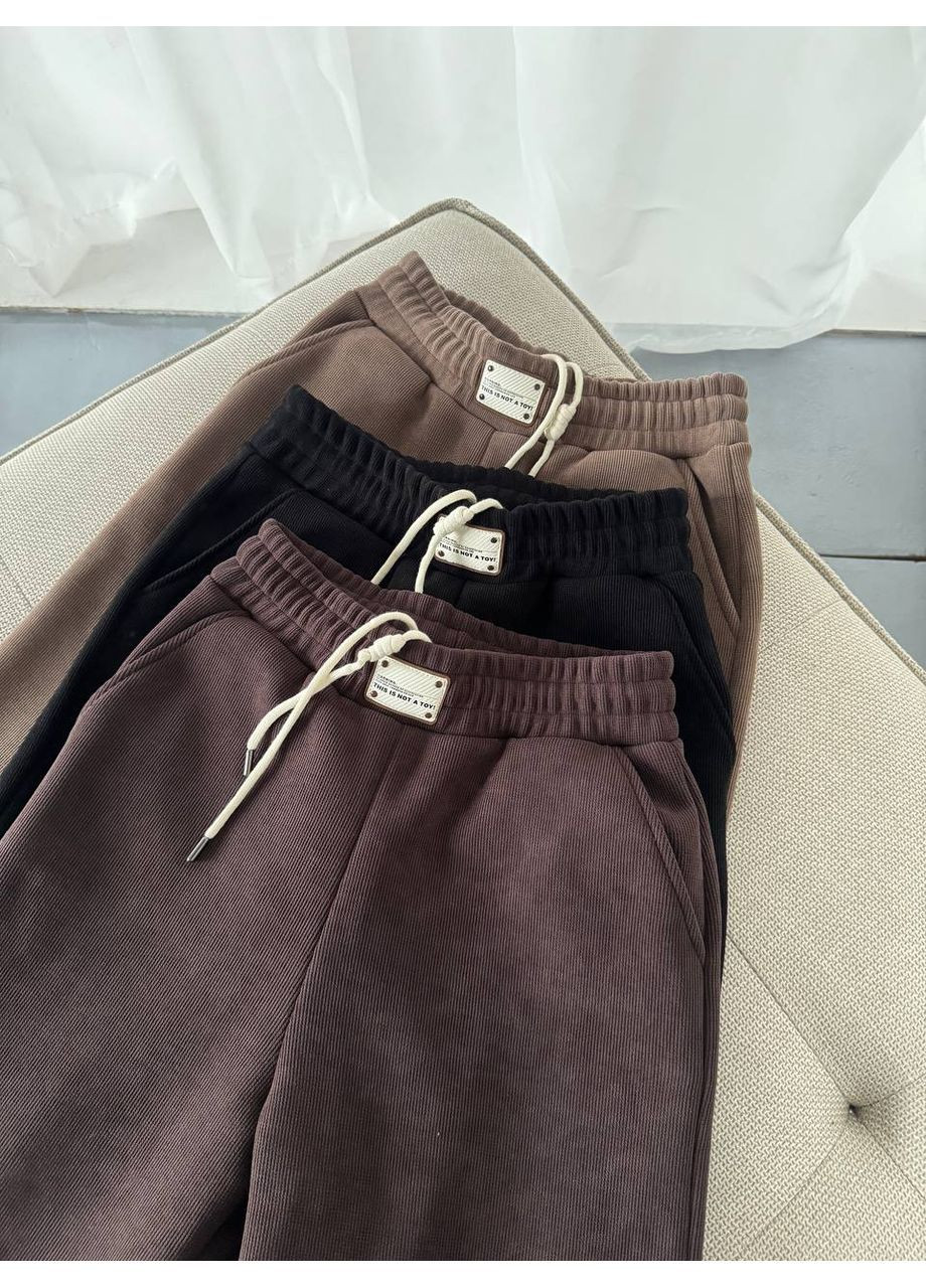 Штани 1705 вельвет на флісі на резинці зі шнурком Україна (371575547)