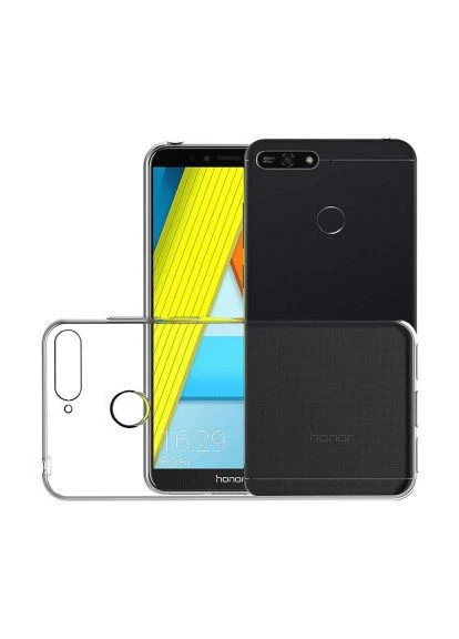 Чохол до мобільного телефона для Huawei Y6 2018 Clear tpu (Transperent) (LC-HY62018T) Laudtec (396695736)