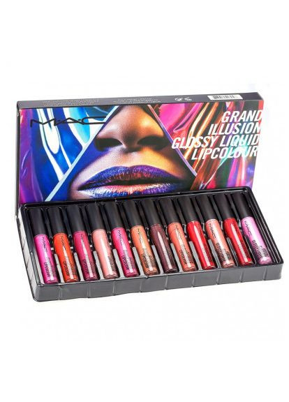 MAC(Код № 91) Жидкая голографическая помада (уп-MIX-12шт) Кристиан No Brand (347242842)